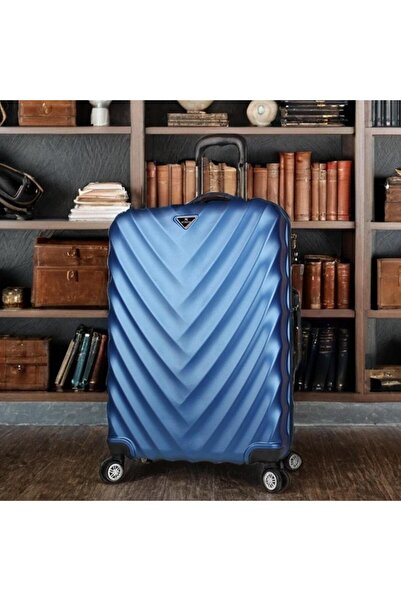 My Valice Lotus Abs Büyük Boy Valiz Lacivert