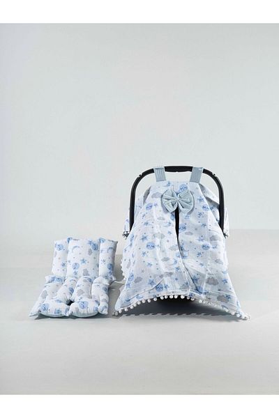 Letizia Sky Stroller Cover and Cushion Set