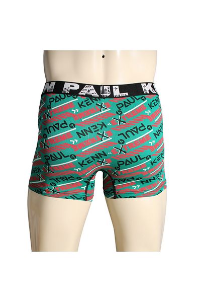 Kennpaul 3 Pack Men's Patterned Cotton Luxury Boxers