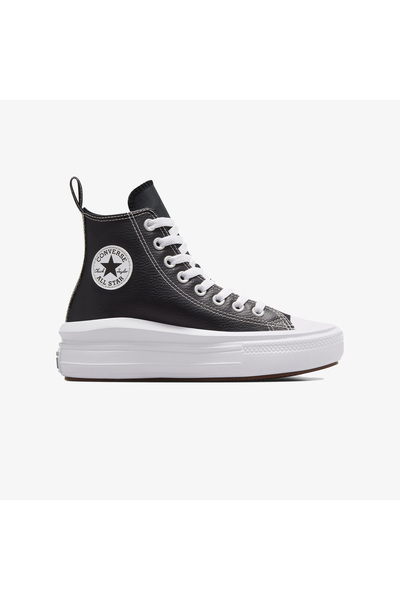 Converse Chuck Taylor All Star Move Platform Women's Black Leather Sneaker