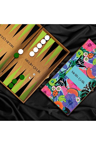 EJOYA Kişiye Özel Tasarım Premium Tavla Seti 114861