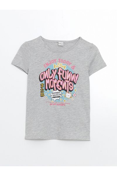 LC Waikiki Crew Neck Girl's T-Shirt