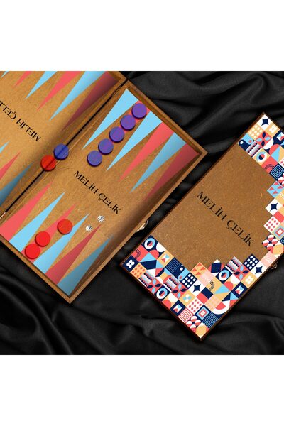 EJOYA Kişiye Özel Tasarım Premium Tavla Seti 114844