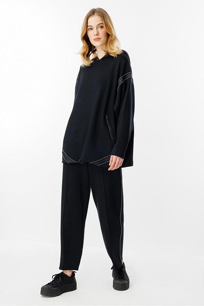 Ghisa Hooded Suit Black