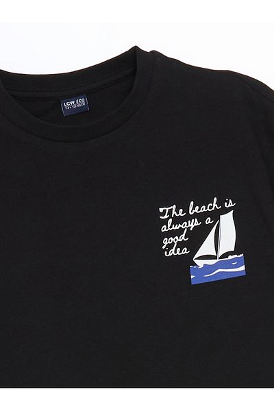 LC Waikiki Crew Neck Boy's T-Shirt