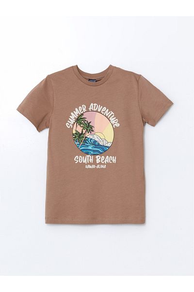 LC Waikiki Момчешка тениска с кръгло деколте