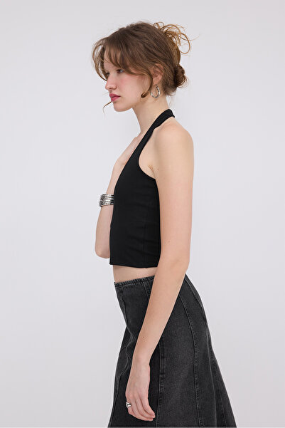 Addax Μπλούζα Halter - B1623