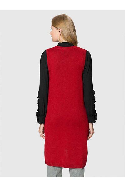 Roman Wool Sleeveless Long Knitwear Tile K 1879203 _016