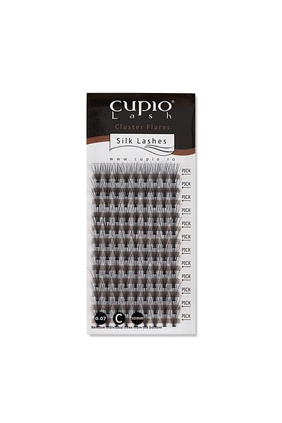 Cupio Premium Silk Individual False Eyelashes - Short