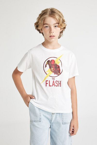 DeFacto The Flash Boys Tričko – Crew Neck, Krátký rukáv C4442A824HS