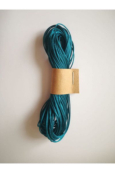 PASAMİA Petrol Green / Blue Parachute String (10 Meters)