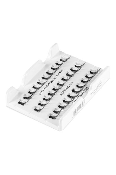 Cupio Deluxe Faux Mink Individual False Eyelashes - Medium
