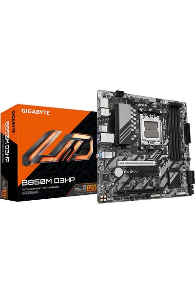 Gigabyte B850M D3Hp Ddr5 8200Mhz (Oc) M.2 Am5 Matx Motherboard