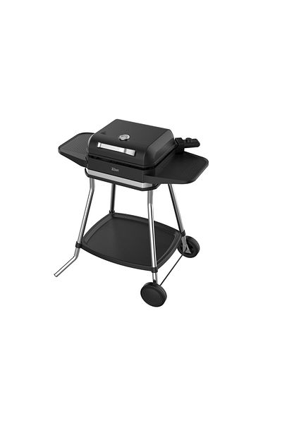 Zilan Zln2501 Electric Grill, 3050wthermostat, Aluminum Plate, Integrated Thermometer