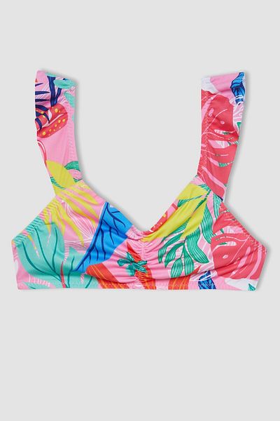 DeFacto Gemustertes Bikini-Set für Mädchen - C4156A824HS