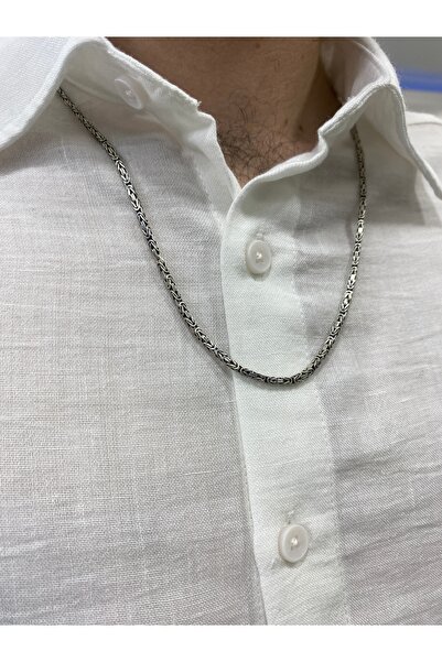 JEWELRY Kral Model İtayan Gümüş 925 kolye