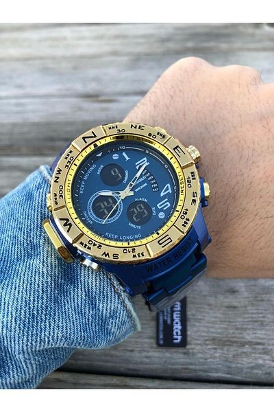 Comwatch Digital And Analog Wristwatch