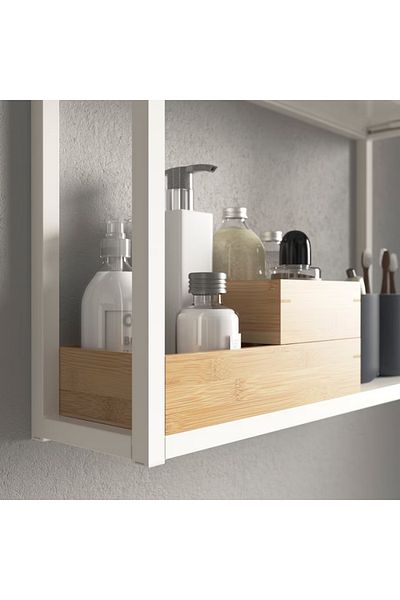 IKEA TAVELÅN Tray Set - Bamboo Storage Trays (30x15x6 cm & 13x15x6 cm) by IKEA