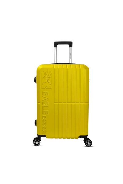 EAGLE EXPRESS 3-Piece Aura Telescopic Handle ABS Hard Luggage Set