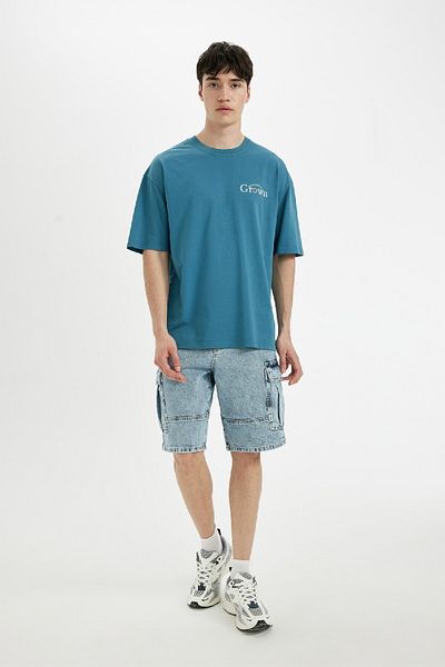 DeFacto Jeans-Bermudashorts im Cargo-Stil - C2047ax24sm