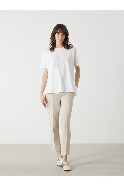 LC Waikiki Crew Neck Stone Women's T-Shirt