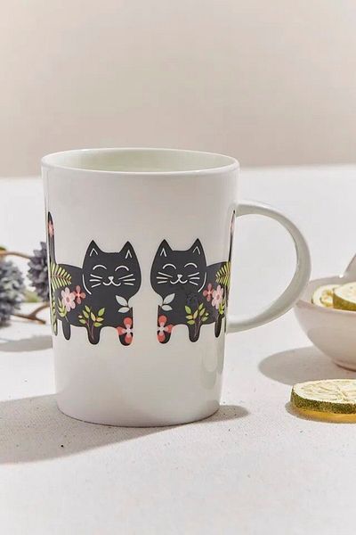 Paşabahçe Kitty Porcelain Mug