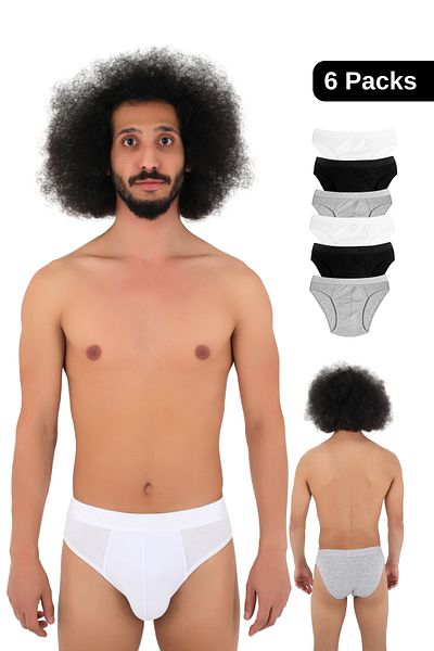 CNT Ανδρικά σλιπ Boxer Waist Lycra σε κουτί Premium 6 τεμαχίων