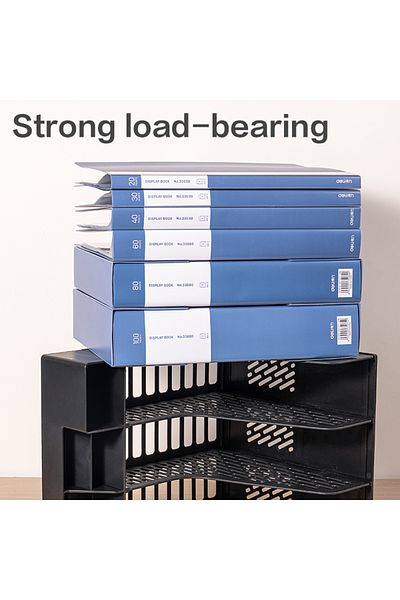 Deli E9847 4 Compartment Magazine Holder