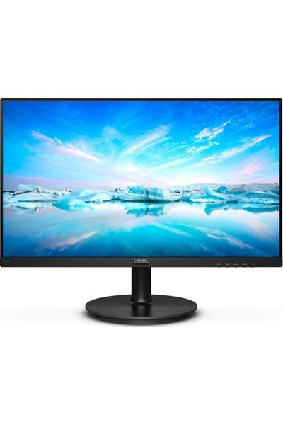 Philips Monitor LED VA Philips 21.5inch, Full HD, HDMI, Negru, 221V8A