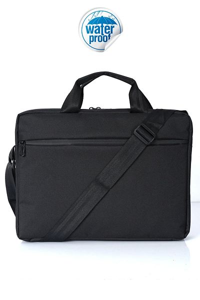 LRS STORE 17'' Large Computer - Briefcase Waterproof Quality Fabric Hand Shoulder Notebook Bag
