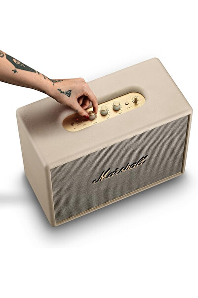 Marshall Marshall Woburn III Wireless Bluetooth Stereo Speaker, 150W Power – Cream