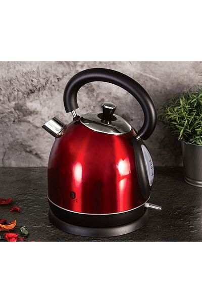 Berlinger Fierbător din oțel inoxidabil 1,7 l Burgundy Metallic Line
