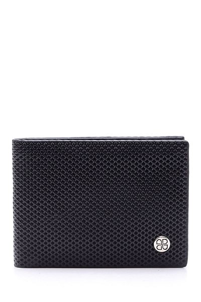 Derimod Men's Black Leather Wallet - 000a2d308026