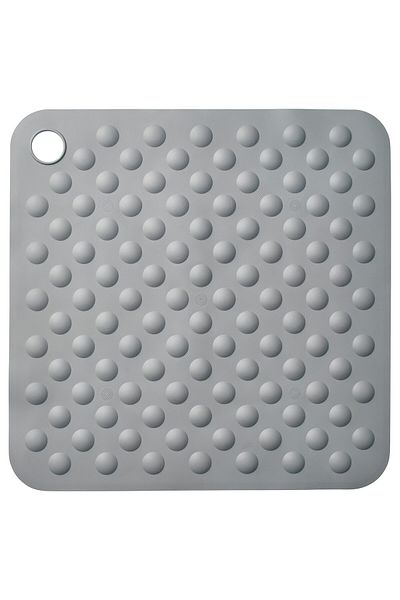 IKEA TÅNGEFLO Shower Mat, Grey, 50 x 50 cm
