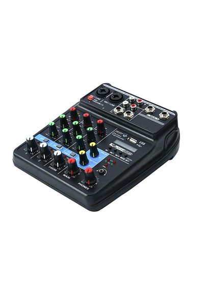 D-Voice M-400Bti Sound Card Mixer 4 Channel Bluetooh USB