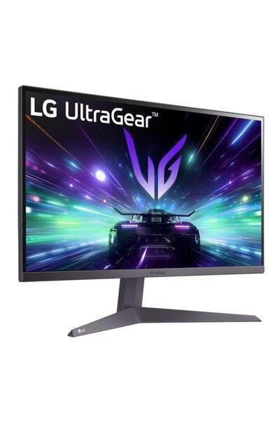 LG Monitor LED pentru gaming VA 180Hz, 1ms, FreeSyncTM, HDMI, DisplayPort, VESA, culoare neagră.