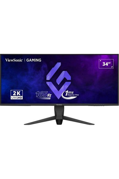 ViewSonic Monitor Gaming LED VA UWQHD 165Hz, ms, FreeSyncTM HDR10, HDMI, VESA, Pivot, negru