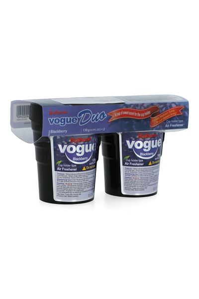 Bullsone 2-Piece Vogue Blackberry Car Air Freshener 130g