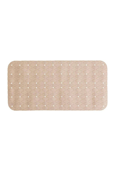 Five Simply Smart سجادة أرضية حوض استحمام بلاستيكية متينة مانعة للانزلاق، لون بيج، 70 × 35 سم، 160833O