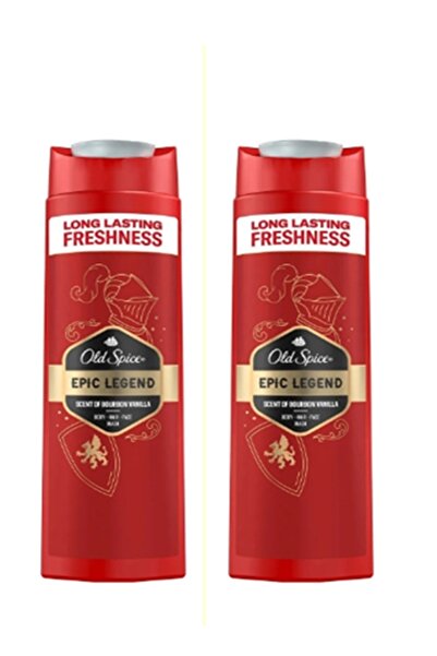 Old Spice Epic Legend Erkek Duş Jeli ve Şampuan 400 ml x 2 ADET