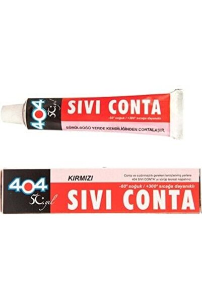 404 Sıvı Conta Kırmızı 45 Gr