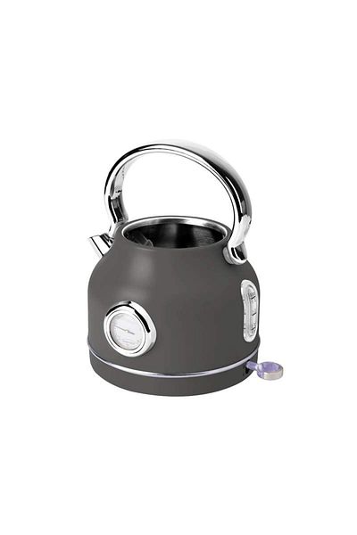 Berlinger Electric Kettle Water Cooker With Thermometer 1.7 L Anthracite Collection