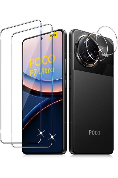 aheaks Poco F7 Ultra 5g Nano Screen Protector Nano Glass with Fingerprint Act...