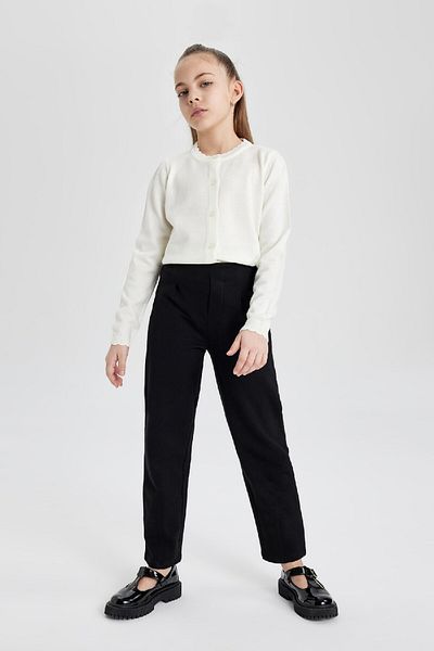 DeFacto Girl's Straight Fit Trousers C4593A824Sp