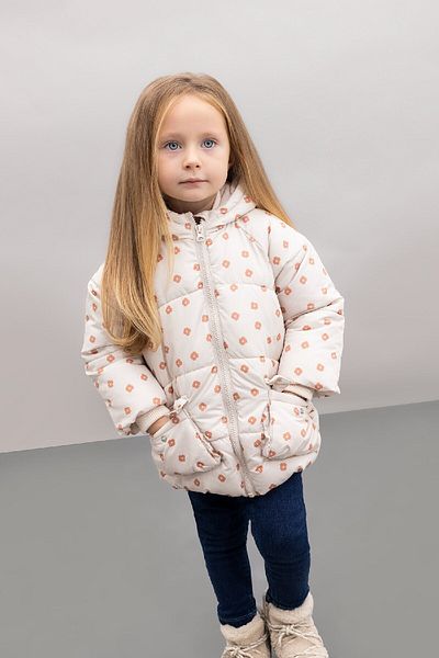 DeFacto Baby Girl Stone Color Coat - C5313A5/Er37