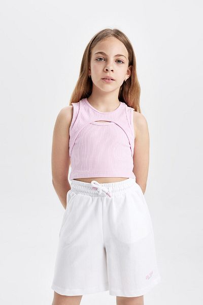 DeFacto Girl's Crew Neck Tank Top C4718A824Sm