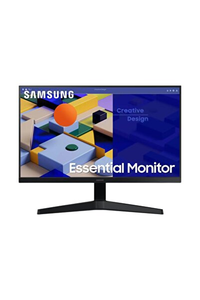 Samsung S31C Essential Monitör S24C314EAU, 24 inç, IPS panel, Full HD çözünür...