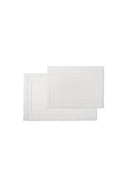 Bibb Home 2-Piece Racet Anti-Skid Microfiber Bath Mat Set 5562