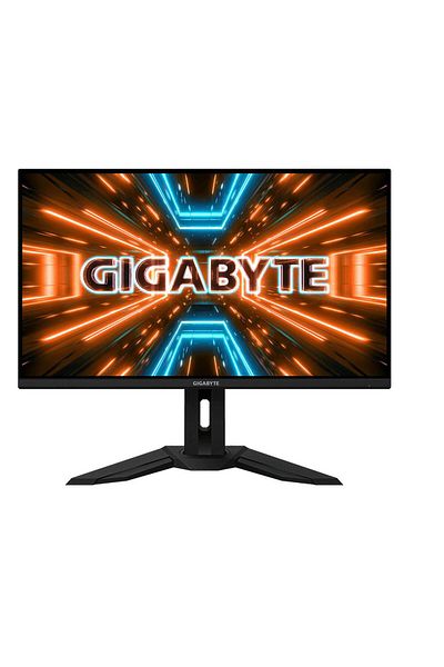 Gigabyte Monitor gaming LED IPS Gigabyte 31.5inch, 4K UHD, Display Port, KVM, 144Hz, Vesa, Negru