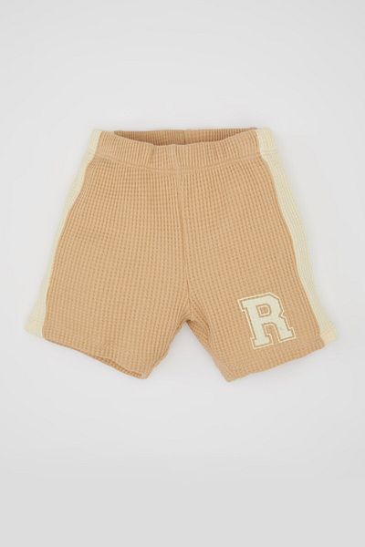DeFacto Baby Boy 2 Stück Set Waffel Kurzarm T-Shirt Shorts C5249a524hs